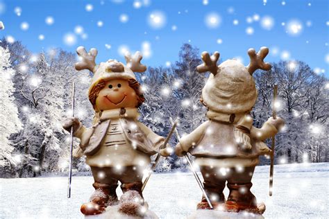 Free Images : snow, winter, animal, weather, season, deco, advent, christmas decoration ...