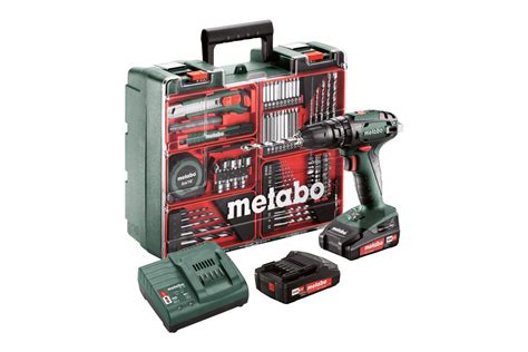 Metabo Cordless Drill 18V SET (SB18 Set) - DARiV Power Tools