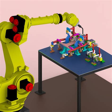 Robotic Welding Fixture – Pure Machine Design