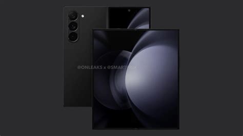 BREAKING: First Galaxy Z Fold 6 renders reveal super sleek design - SamMobile