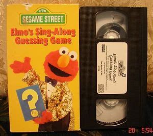 Sesame Street: Sesame Songs - Elmo's Sing-along Guessing Game (0000) on ...