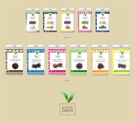 Good Earth Tea :: Behance