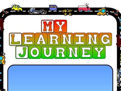 Editable Learning Journey Template