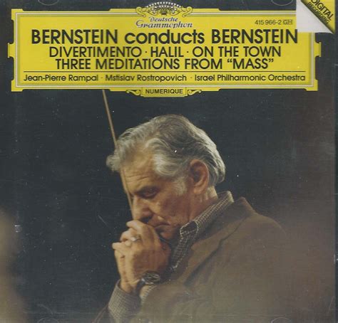 BERNSTEIN,LEONARD - Bernstein Conducts Bernstein - Amazon.com Music