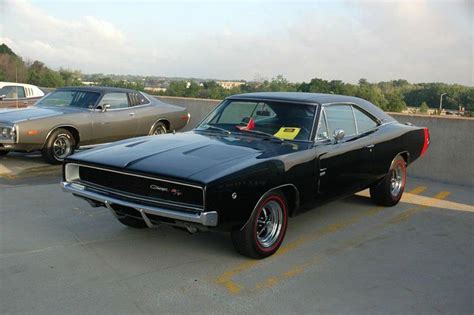 Black 1968 Dodge Charger R/T, exterior #DodgeChargerclassiccars | Dodge ...