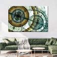 Abstract Steampunk Wall Art | Painting