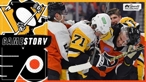 Flyers fall to Penguins in midst of stunning Gauthier trade - Yahoo Sports