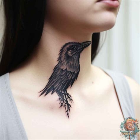 The Mysterious and Mythical Meanings Behind the Iconic Raven Tattoo: 57 ...