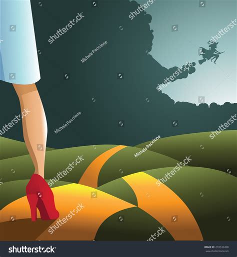 Wicked Witch Background Copy Space Stock Illustration 210532498 ...