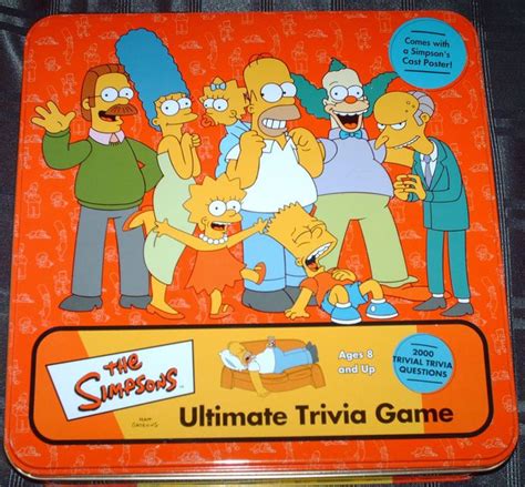 The Simpsons Trivia Game | Board Game | BoardGameGeek