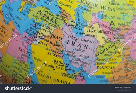 Israel Iran Map Photos and Images & Pictures | Shutterstock