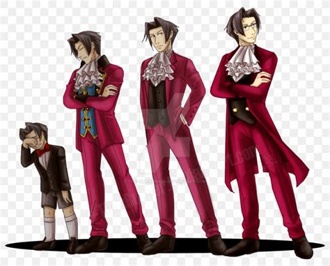 Ace Attorney Investigations: Miles Edgeworth Fan Art Attroney, PNG ...