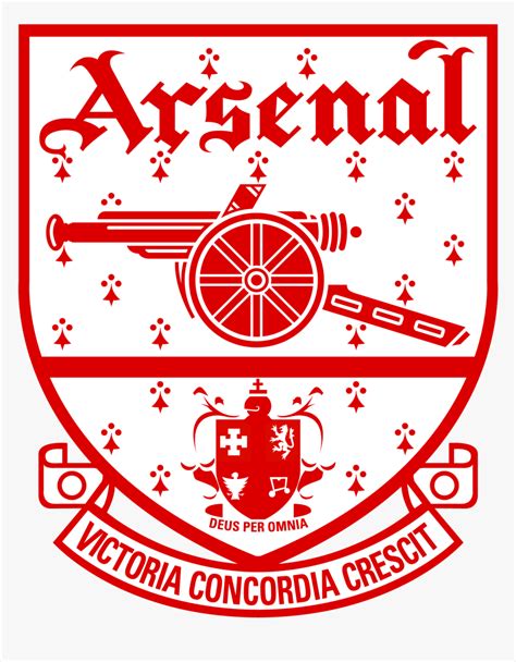 Black And White Arsenal Badge, HD Png Download - kindpng