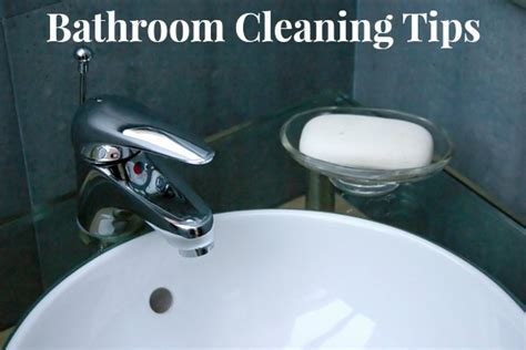 Bathroom Cleaning Tips, Tricks and How-To’s