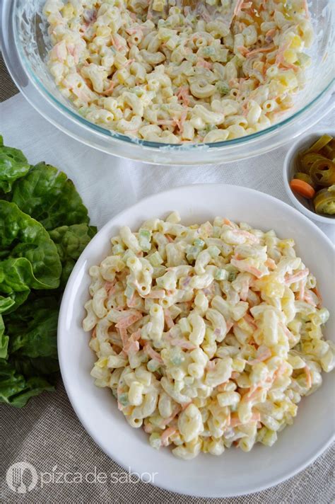 La mejor ensalada de coditos (coditos con crema o pasta fría) | Receta ...