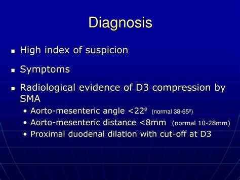 PPT - The Management of SMA Syndrome PowerPoint Presentation, free download - ID:1060638