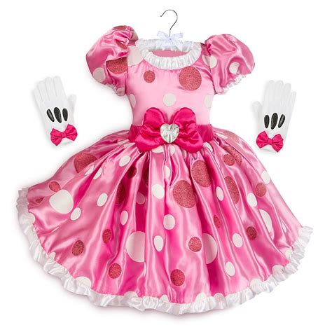 Disney Store Minnie Mouse Pink Costume For Kids | Pink minnie mouse costume, Pink minnie mouse ...