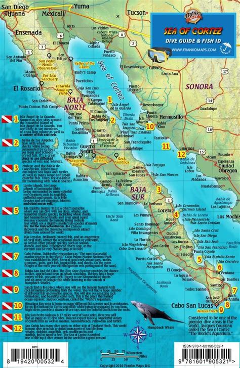 Sea Of Cortez Map | State Map