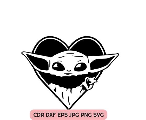 Yoda Svg Files Baby Yoda Silhouette - 189+ SVG File for Cricut