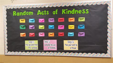 Pin by Lindsey Jackson on School Counseling | Kindness bulletin board ...