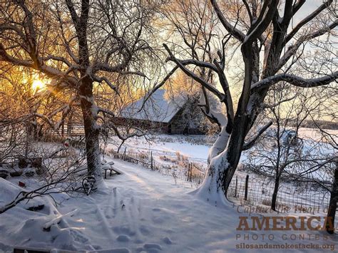 An Old Barn in Iowa Winter | Photo, Old barn, Photo contest