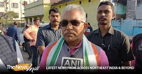 "Congress will have to learn to say 'Bharat Mata Ki Jai' otherwise...": BJP leader Dilip Ghosh