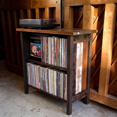 Turntable & Vinyl Cabinet » Two-Tier – Dennehey Design Co. | Turn table vinyl, Turntable stand ...