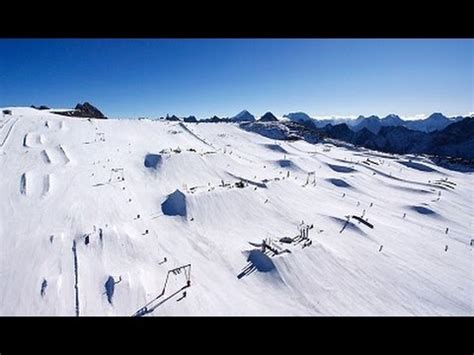 Snowpark "Les 2 Alpes" Summer 2016 (GoPro) - YouTube