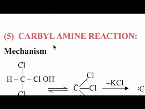 CarbylAmine Reaction || Organic Reactions Mechanism|| AZ Science Group ...