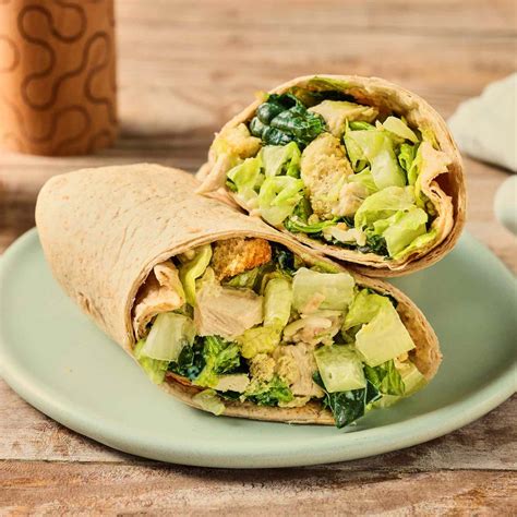 Chicken Caesar Salad Wrap