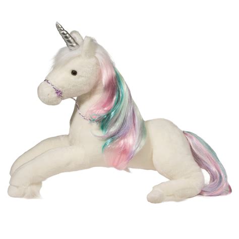 Rainbow Princess Unicorn Large 23 inch - Stuffed Animal by Douglas Cuddle Toys - Walmart.com ...