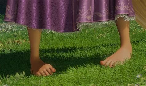 Anime Feet: Tangled: Rapunzel