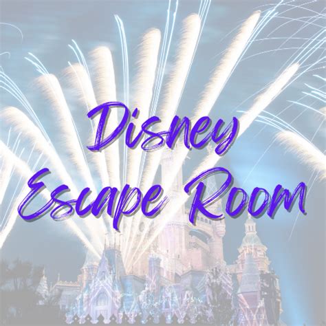 Disney Escape Room | Ankeny Kirkendall Public Library