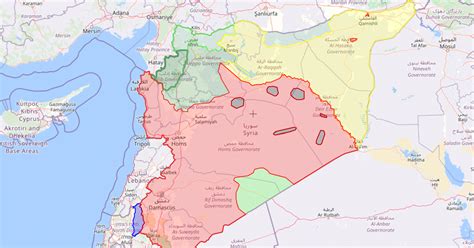 Day of news on live map - September, 19 2023 - Map of Syrian Civil War ...