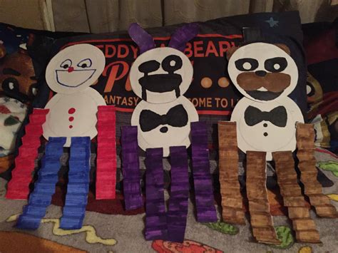 Custom Paper pals : r/fivenightsatfreddys