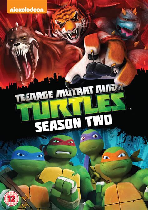 Teenage Mutant Ninja Turtles - Season 2 DVD | Zavvi.com