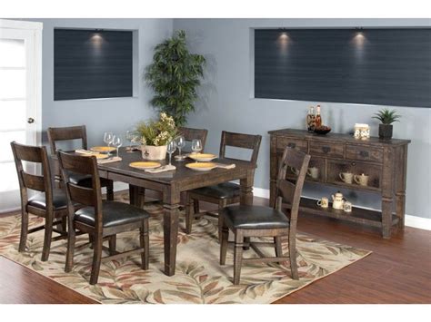 Sunny Designs Dining Room Homestead Dining Table 1012TL - Tar Heel ...