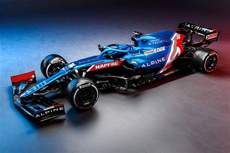 Alpine A521 F1 car unveiled following winter rebrand