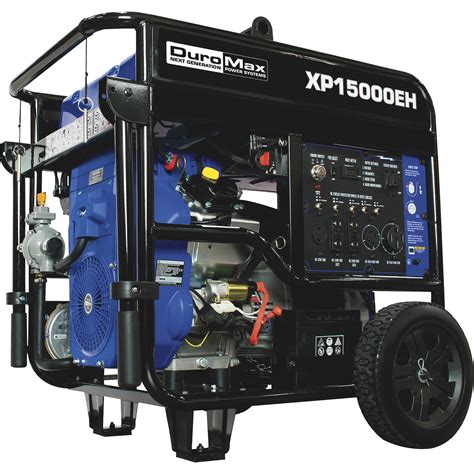 DuroMax Portable Dual Fuel Generator 15000 Surge Watts - Primadian