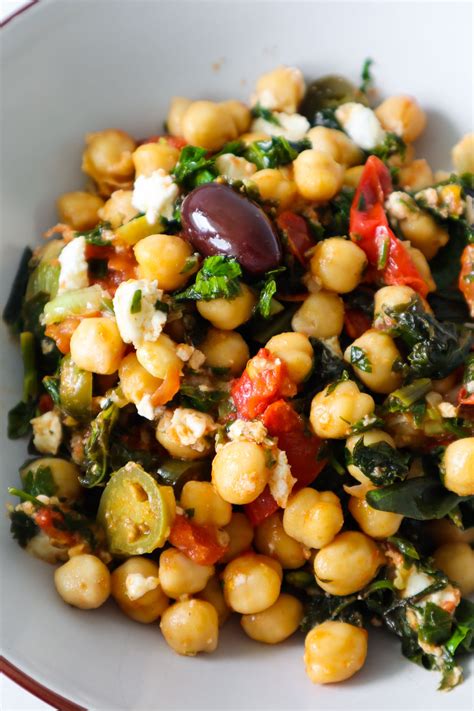 One-Pan Mediterranean Chickpea Dinner - Her Highness, Hungry Me Low ...