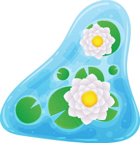 Water lily clipart 26750755 PNG