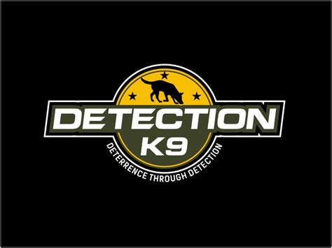 Logo for K9 detection business by Detectionk9