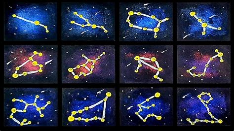 How to Draw a Galaxy and Star Constellation - YouTube