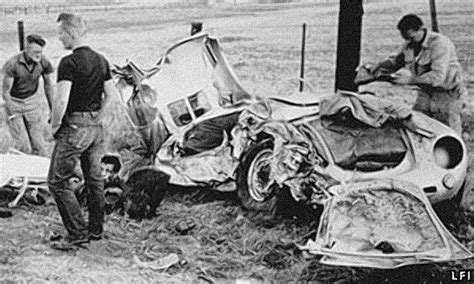 James Dean Death Pictures From The Crash in 1955