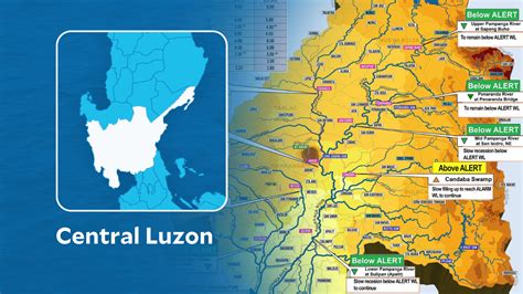 Flood alert raised over parts of Central Luzon as Pampanga River Basin swells | Inquirer News