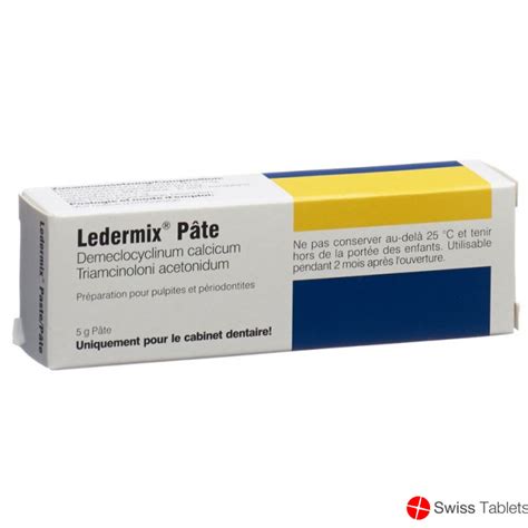 Buy online Ledermix Paste 5g at SWISS TABLETS