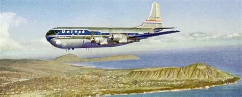 Fascinating: United Airlines Hawaii Flights Began With DC-6 Glamor ...