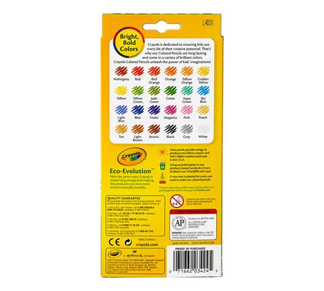 Crayola Erasable Colored Pencils, Art Tools, Adult Coloring, 24 Count