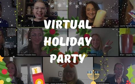 A list of virtual holiday party ideas for your next online celebration ...