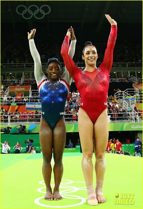 Simone Biles & Aly Raisman Take Gold & Silver in Gymnastics Floor Exercise: Photo 3735329 | 2016 ...